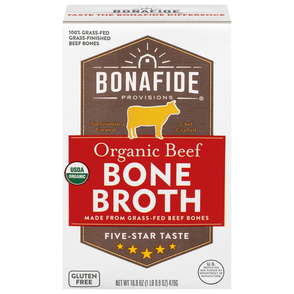 Bonafide Provisions Organic Beef Bone Broth (16.9 oz)