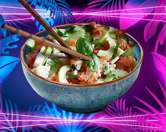 Salade / Saumon concombre