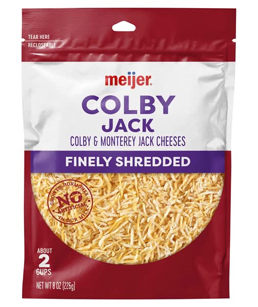 Meijer Finely Shredded Colby Jack Cheese (8 oz)