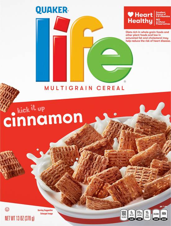 Quaker Life Multigrain Cinnamon Cereal