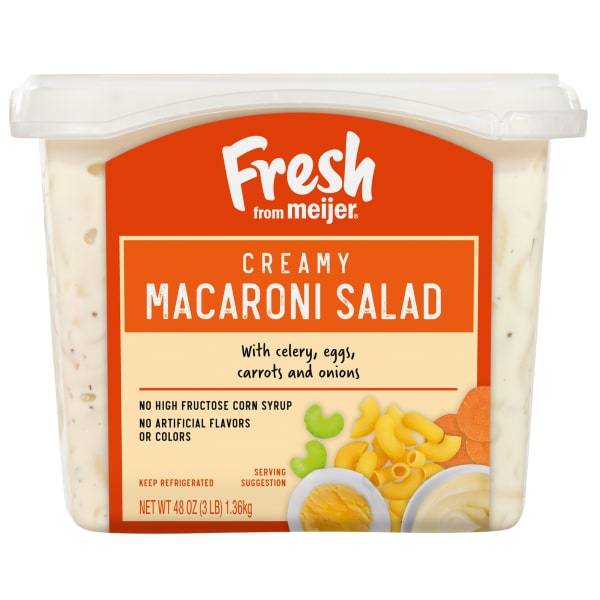 Fresh From Meijer Creamy Macaroni Salad (48 oz)