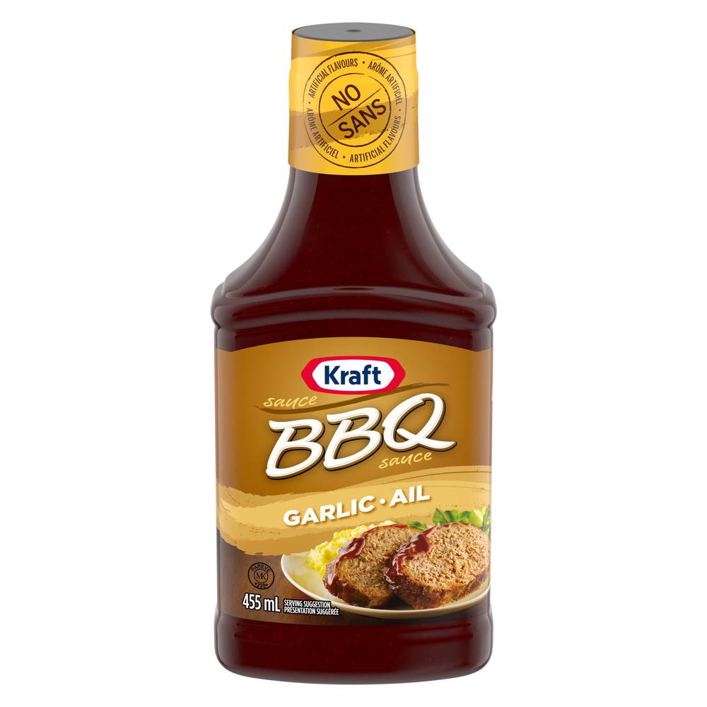 Kraft BBQ Sauce Bbq Sauce With Garlic (455 g)