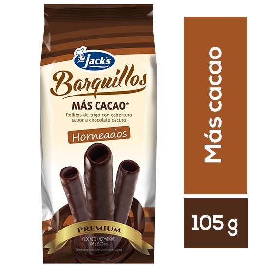 Barquillo Jacks Chocolate 100 g