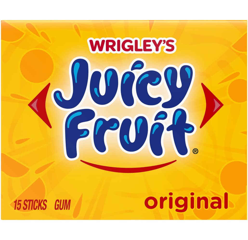 Wrigley's Original Juicy Fruit Gum (15 ct)