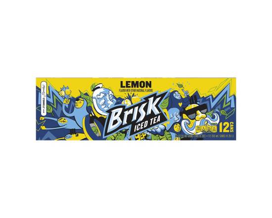 Brisk · Lemon Iced Tea (12 x 12 fl oz)
