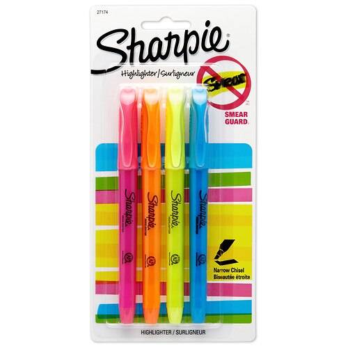 Order Sharpie Accent Pocket Highlighter - 4.0 ea food online from Walgreens store, Chino on bringmethat.com