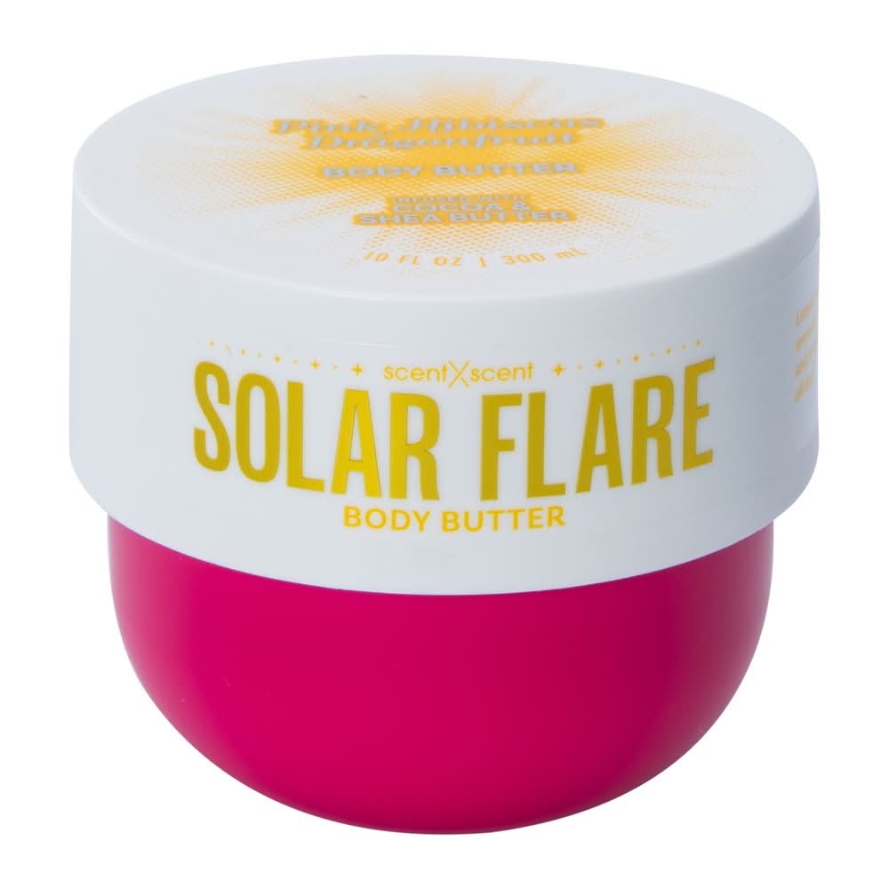 Solar Flare Body Butter 10oz Hibiscus Dragonfruit