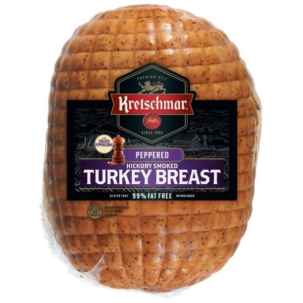 Kretschmar, Hickory Smoked Turkey Breast, Peppered