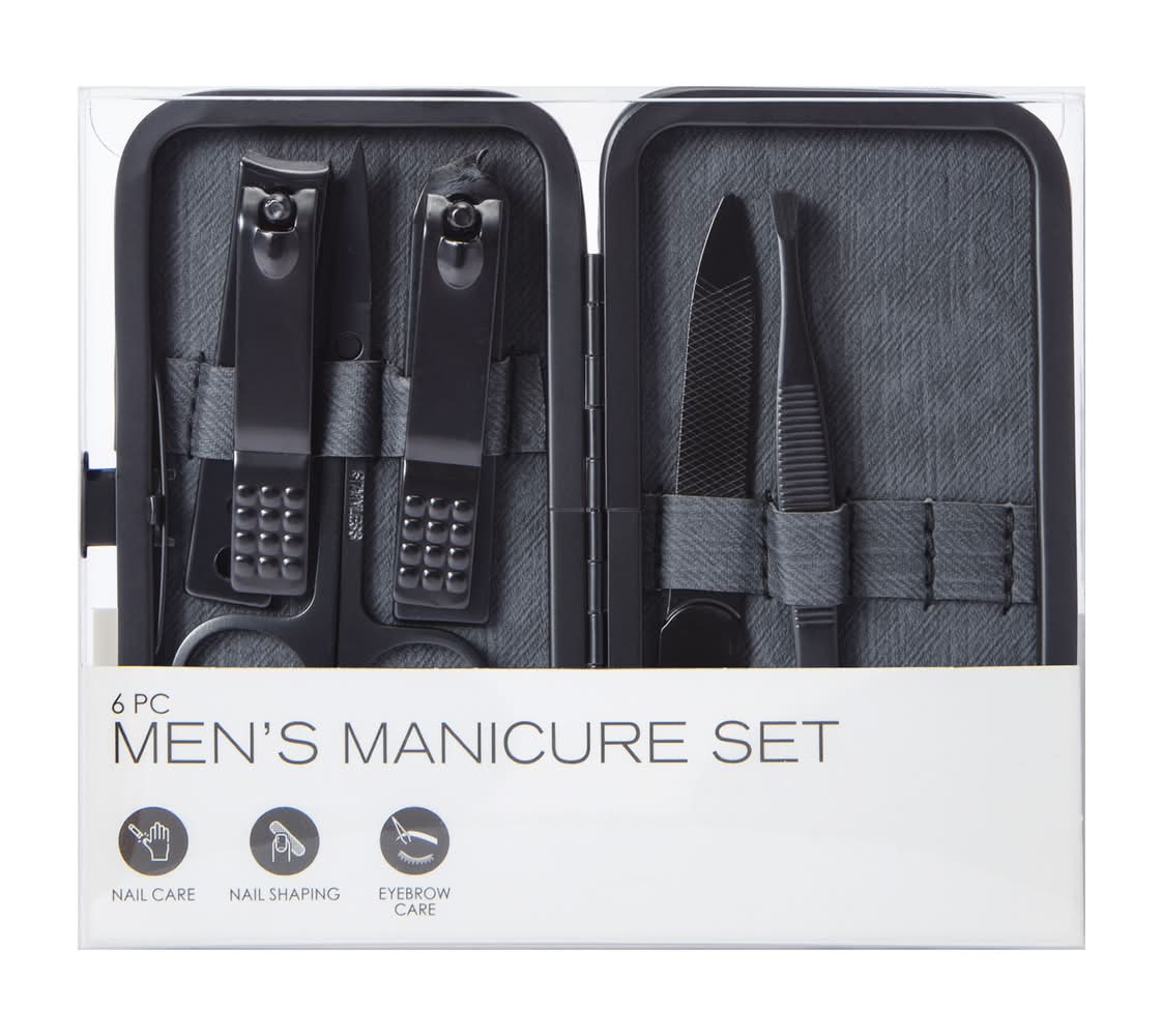 Men's Manicure Set 6-Pack