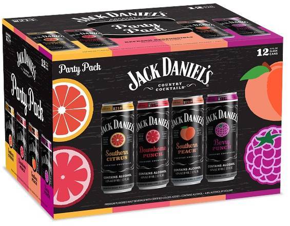 Jack Daniel's Country Cocktails Party pack Variety (12 ct, 12 fl oz)