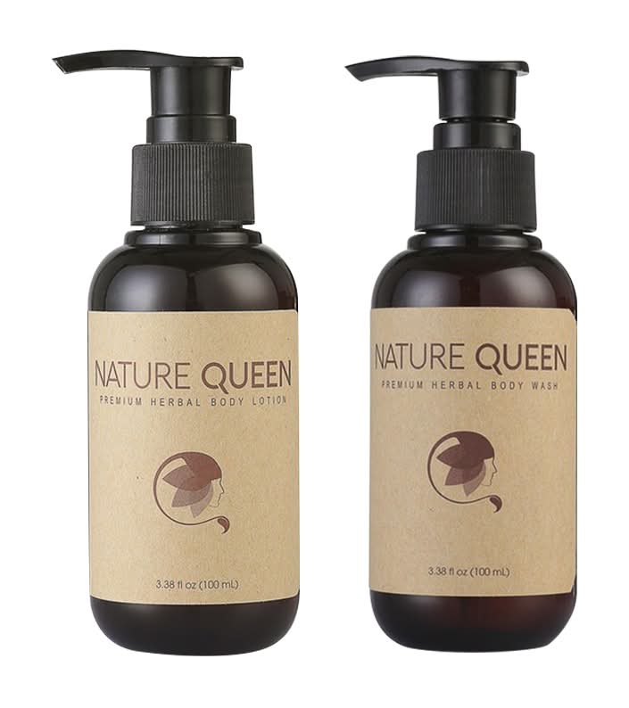 Nature Queen Body Lotion & Body Wash 100ml
