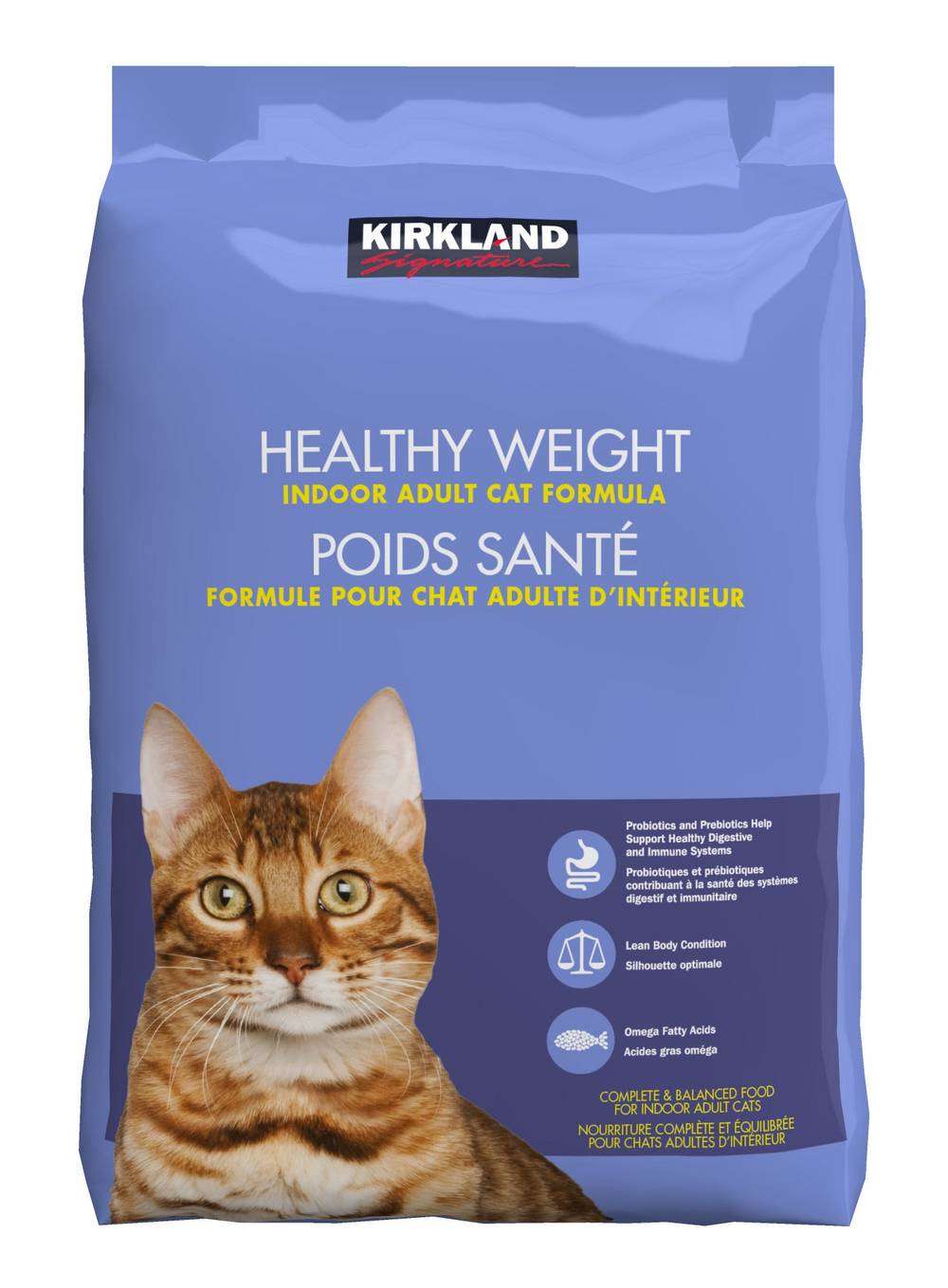 Kirkland Signature – Formule Pour Chat Adulte D'Intérieur Poids Santé, 9,07 Kg (19.9Lbs) / Kirkland Signature Healthy Weight Cat Food, 9.07 Kg (19.9Lbs)