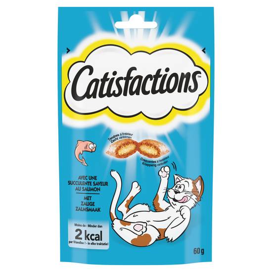 Catisfactions - Friandises pour chat et chaton (saumon)