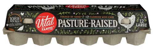 Vital Farms Pasture-Raised Large Grade A Eggs