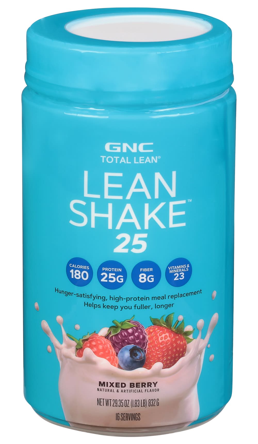 GNC Total Lean Shake, Mixed Berry (29.35 oz)