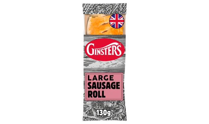 Ginsters Large Sausage Roll 130g