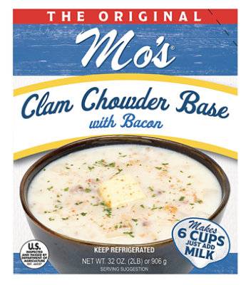 Mo'S Original Clam Chowder Base - 32 Oz