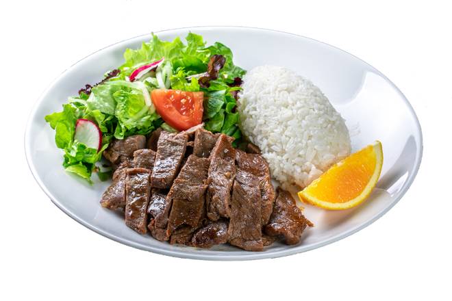 (p-2) Beef Teriyaki Plate