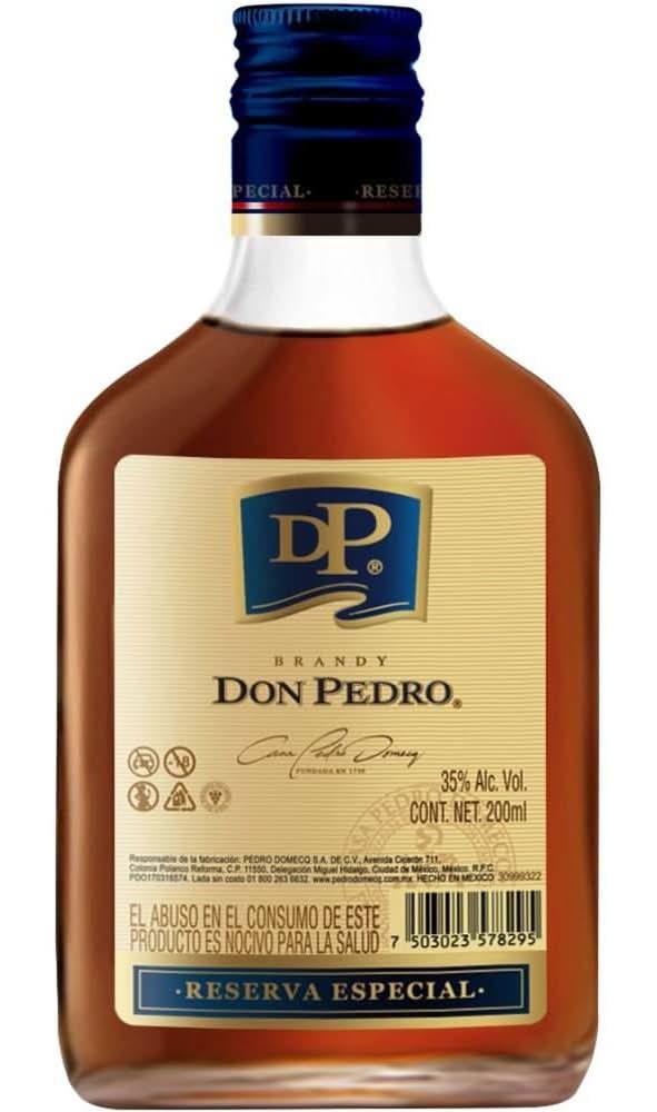 Don Pedro · Brandy reserva especial (200 ml)