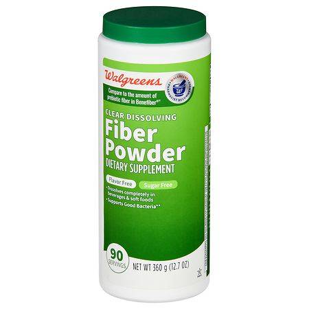 Walgreens Clear Soluble Fiber Powder Flavor Free
