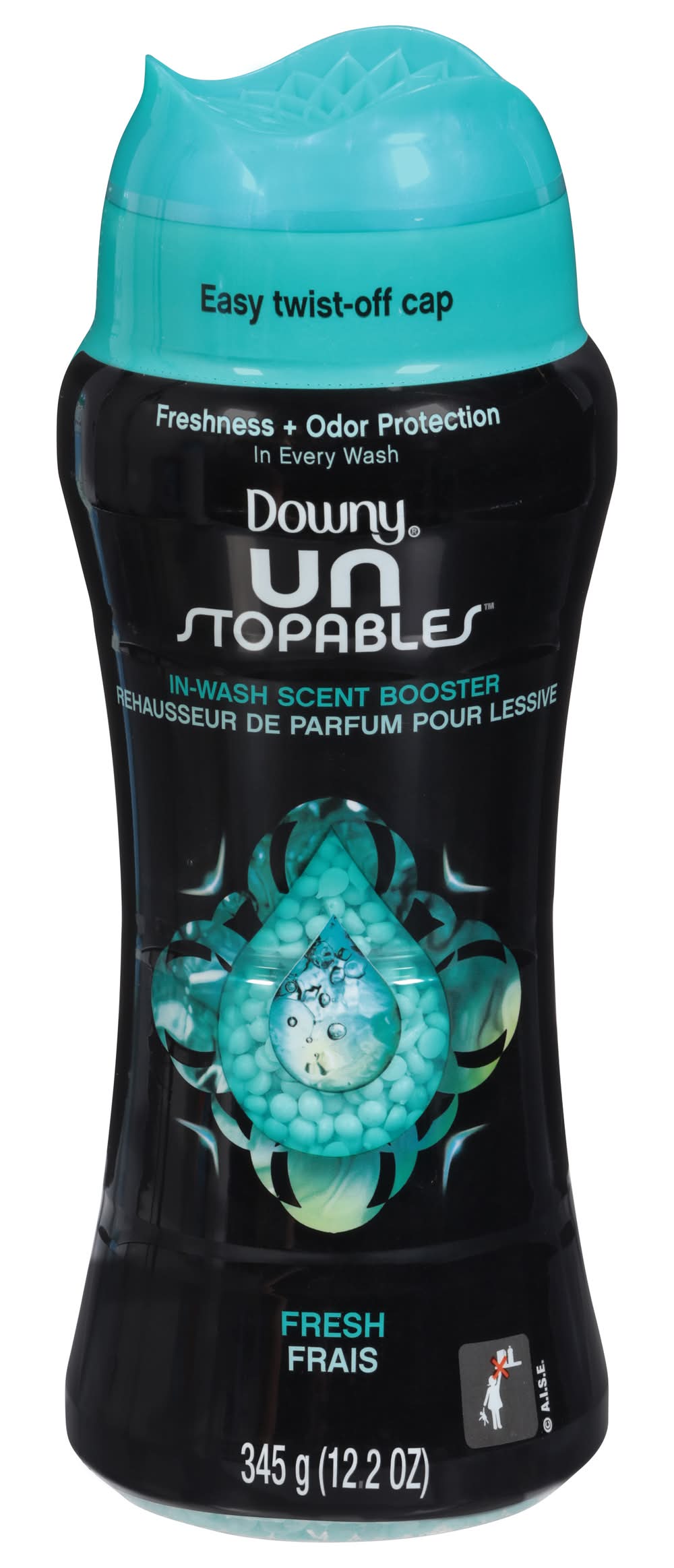 Downy Unstopables in Wash Laundry Booster Beads, Fresh (12.2 oz)