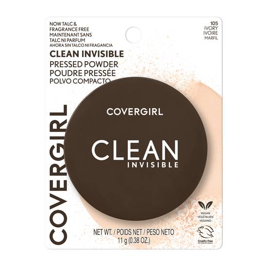 Covergirl Clean Invisible Pressed Powder (105 ivory)