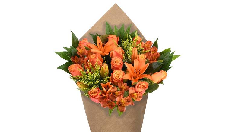 Bloom Haus™ 12 Plus Rose Bouquet - Orange