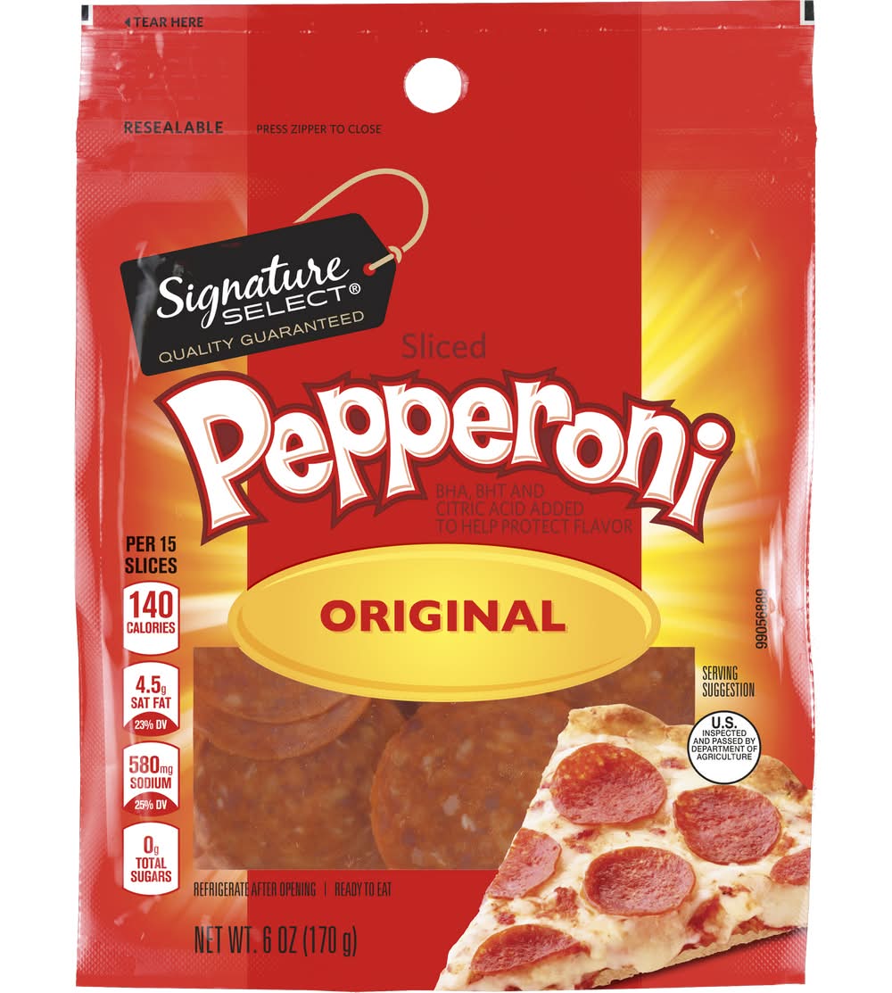 Signature Select Original Sliced Pepperoni (170.1 g)