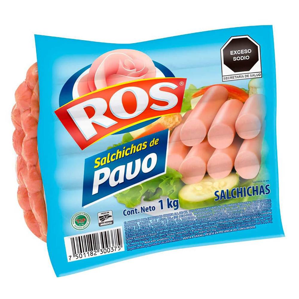 Ros · Salchicha de pavo (1 kg)
