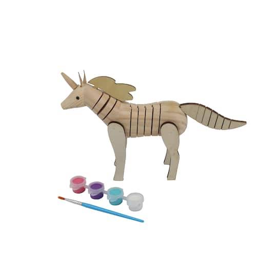 Creatology Wooden Wiggle Unicorn Kit