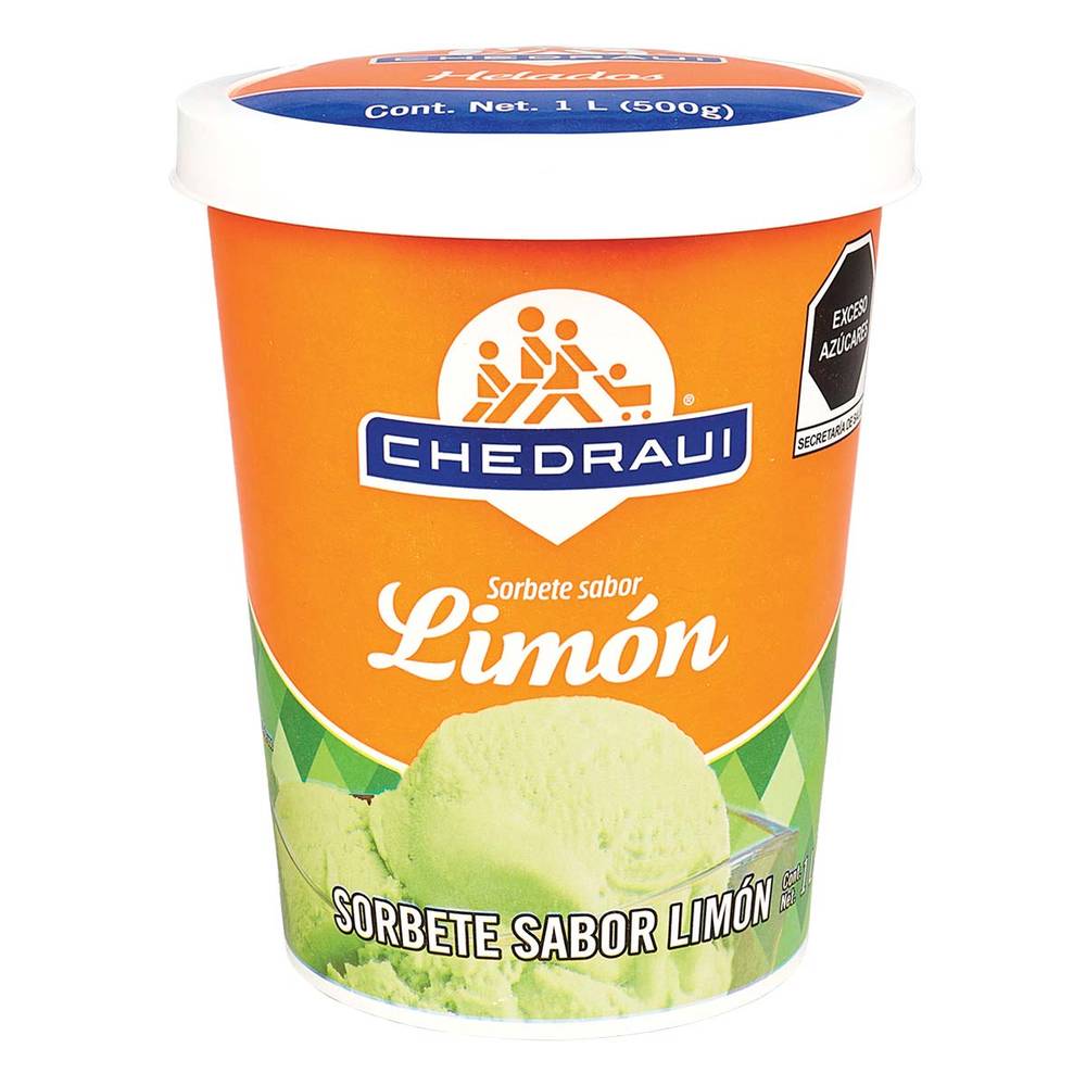 Chedraui · Helado chedraui limón/crema 1 lt (1 kg)