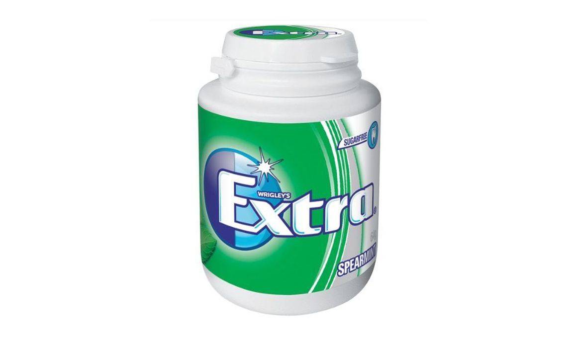 Extra Spearmint Gum Bottle 64g