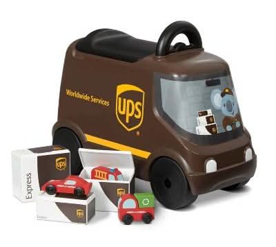 Radio Flyer Ups Delivery Ride-On Electric Truck