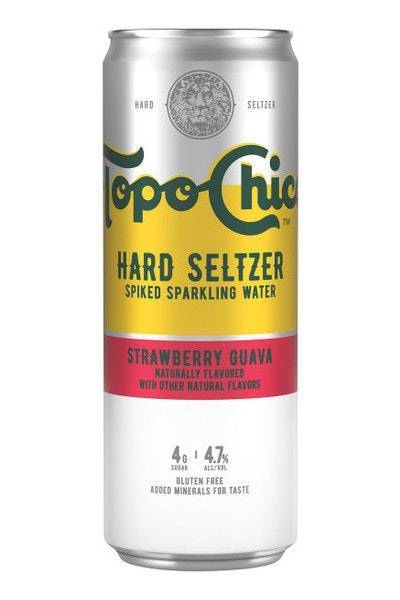 Topo Chico Hard Seltzer Strawberry Guava (12 ct, 12oz )