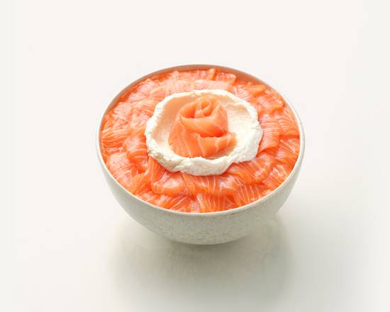 Chirashi salmon cheese