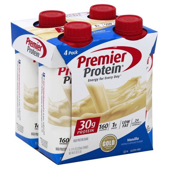 Premier Protein Vanilla Protein Shake (4 ct, 11 fl oz)