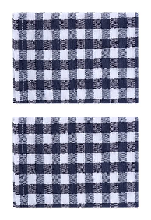 Miniso · Set servilletas de cocina textiles, azul (2 un)