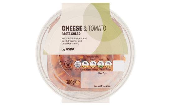 Asda Cheese & Tomato Pasta Salad 300g