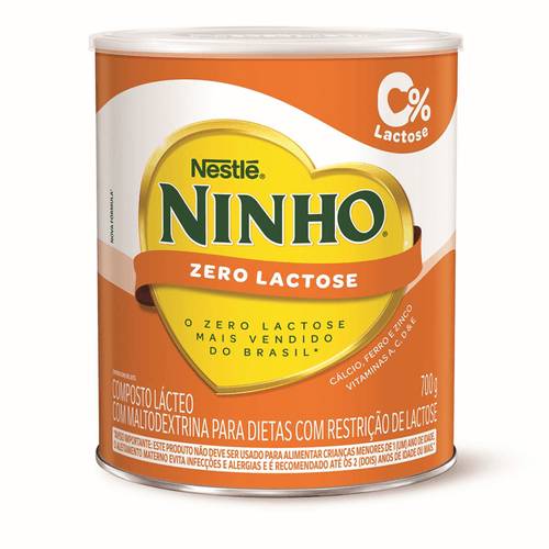 Nestlé · Composto lácteo zero lactose forti+ ninho (700 g)