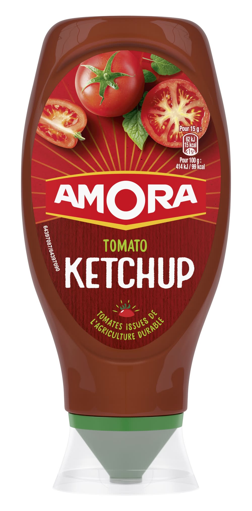 Amora - Ketchup de tomates (550g)