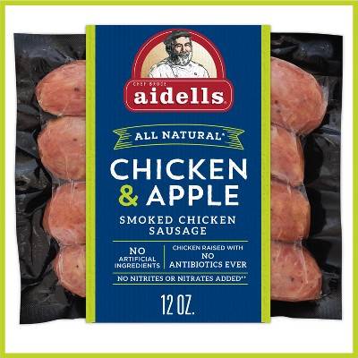 aidells All Natural Sausage (chicken - apple smoked)