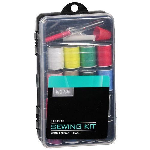 Living Solutions Sewing Kit 115 Piece - 1.0 ea