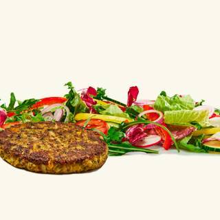 JB Salat und Vegan Patty