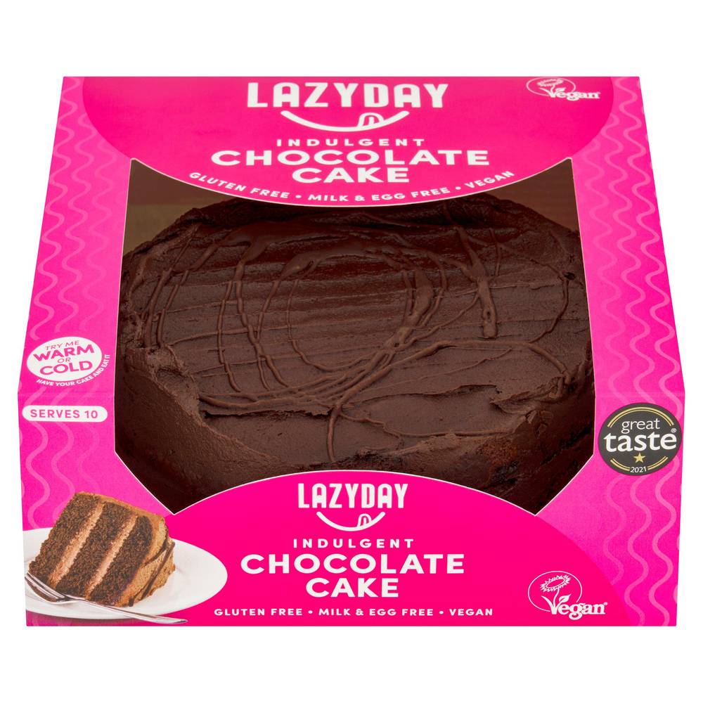 Lazy Day Foods Indulgent Chocolate Cake (650g)