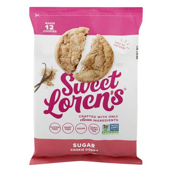 Sweet Lorens sugar cookie dough