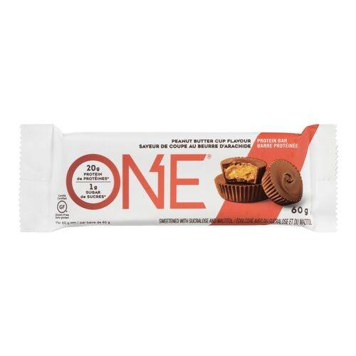 One Peanut Butter Cup Protein Bar (60 g)