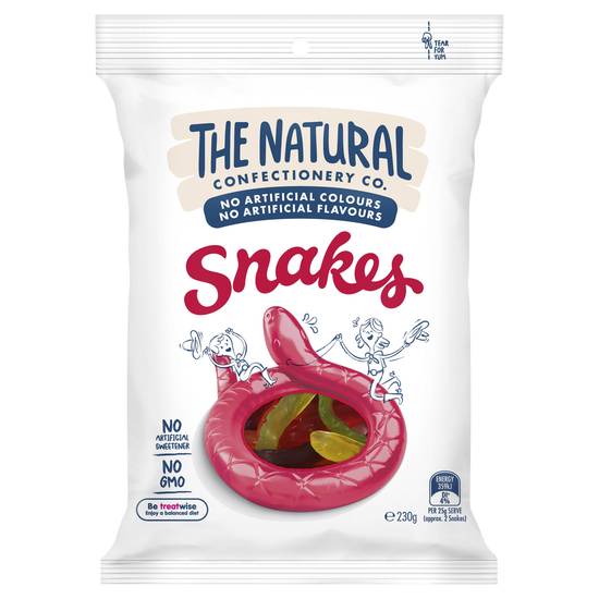 The Natural Confectionary Company Snakes 230g