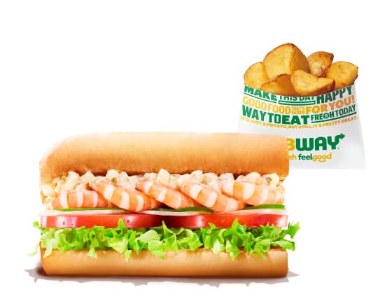 だしタルえび ポテト(S)セット