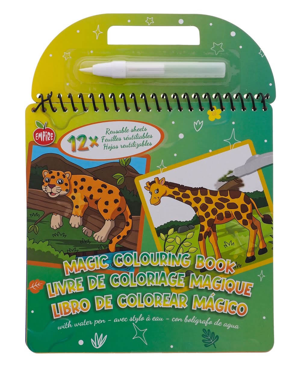 Livre à colorier magique à l’eau