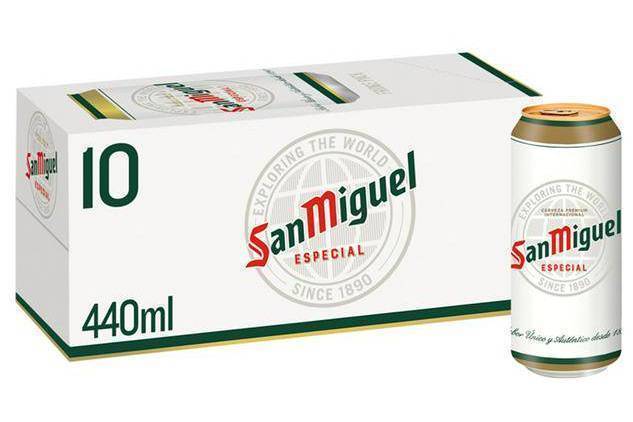 San Miguel 440ml Can 10pack Alc4.6%(Special Offer)